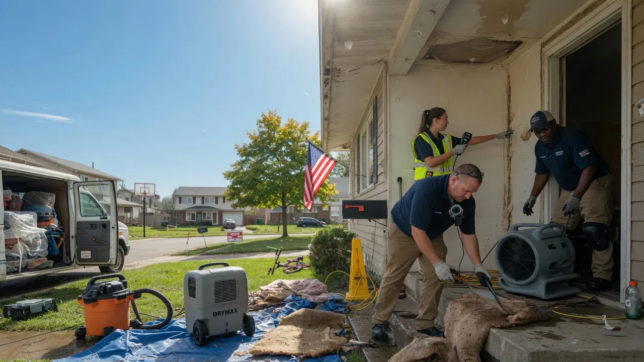 Water Damage Restoration in Waverly, IL near me